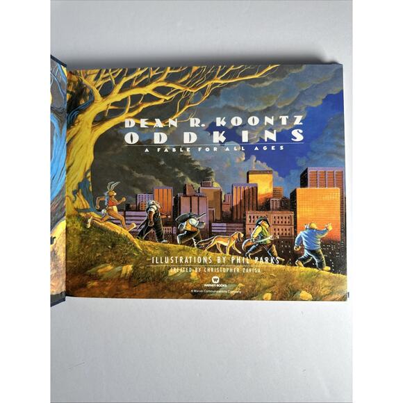 Oddkins: A Fable for All Ages by Dean R. Koontz Illustrated Phil Parks Hardback - Picture 7 of 9